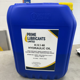 Prime HVI 46 Hydraulic Oil (20LTR)